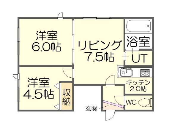 ハイムアルテリエの物件間取画像